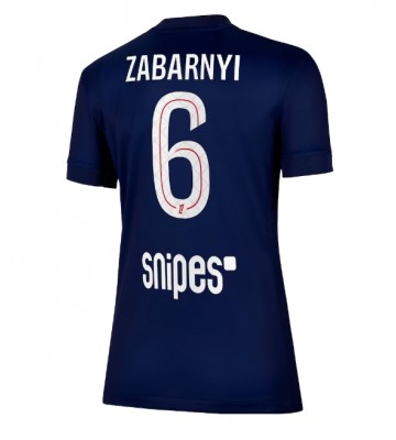 Paris Saint-Germain Illia Zabarnyi #6 Replika Hjemmebanetrøje Dame 2025-26 Kortærmet